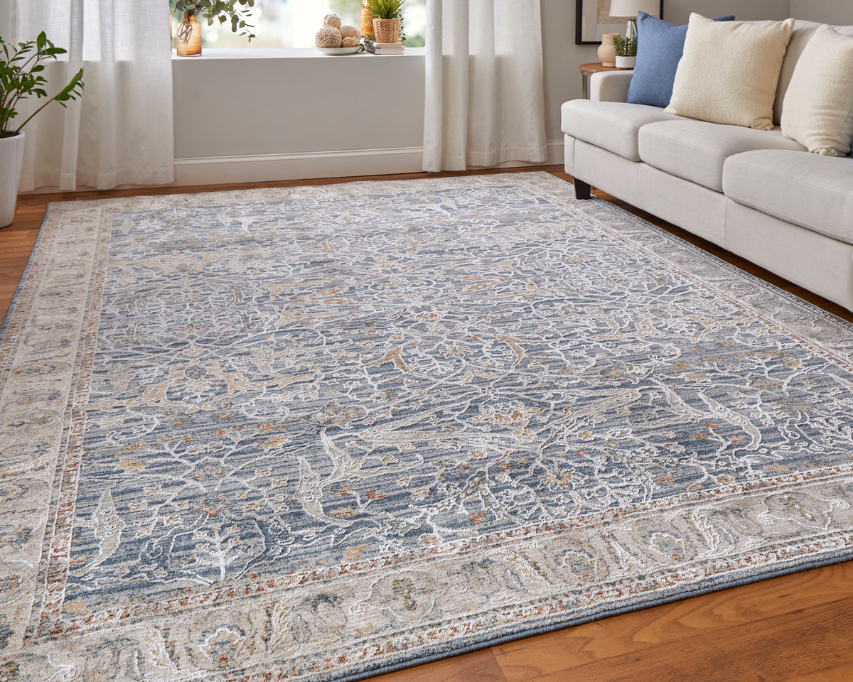 Pasha Blue/Taupe/Ivory 39M4F