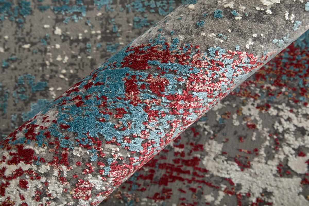 Cadiz Gray/Red/Blue 3902F