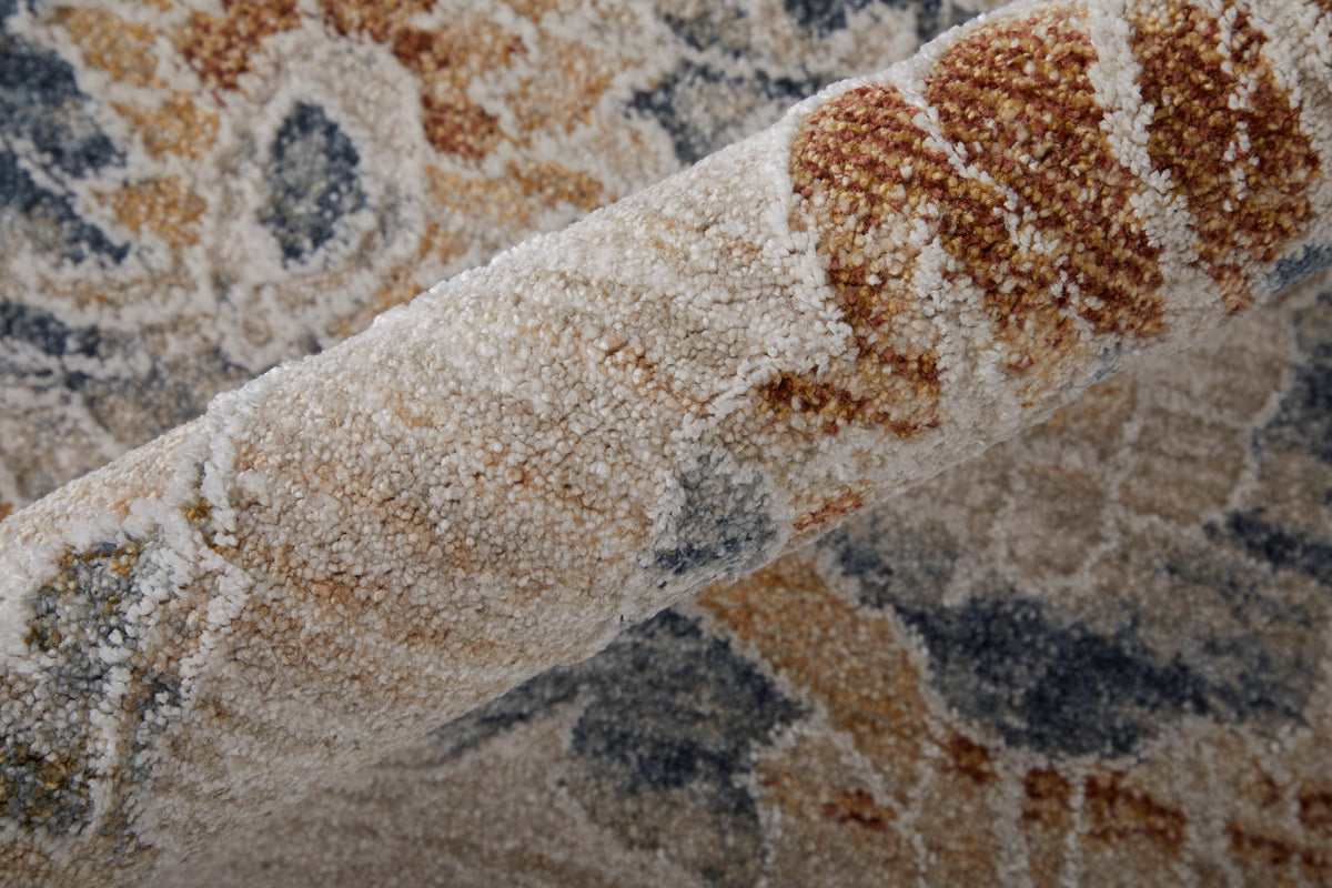 Pasha Taupe/Ivory/Blue 39M9F