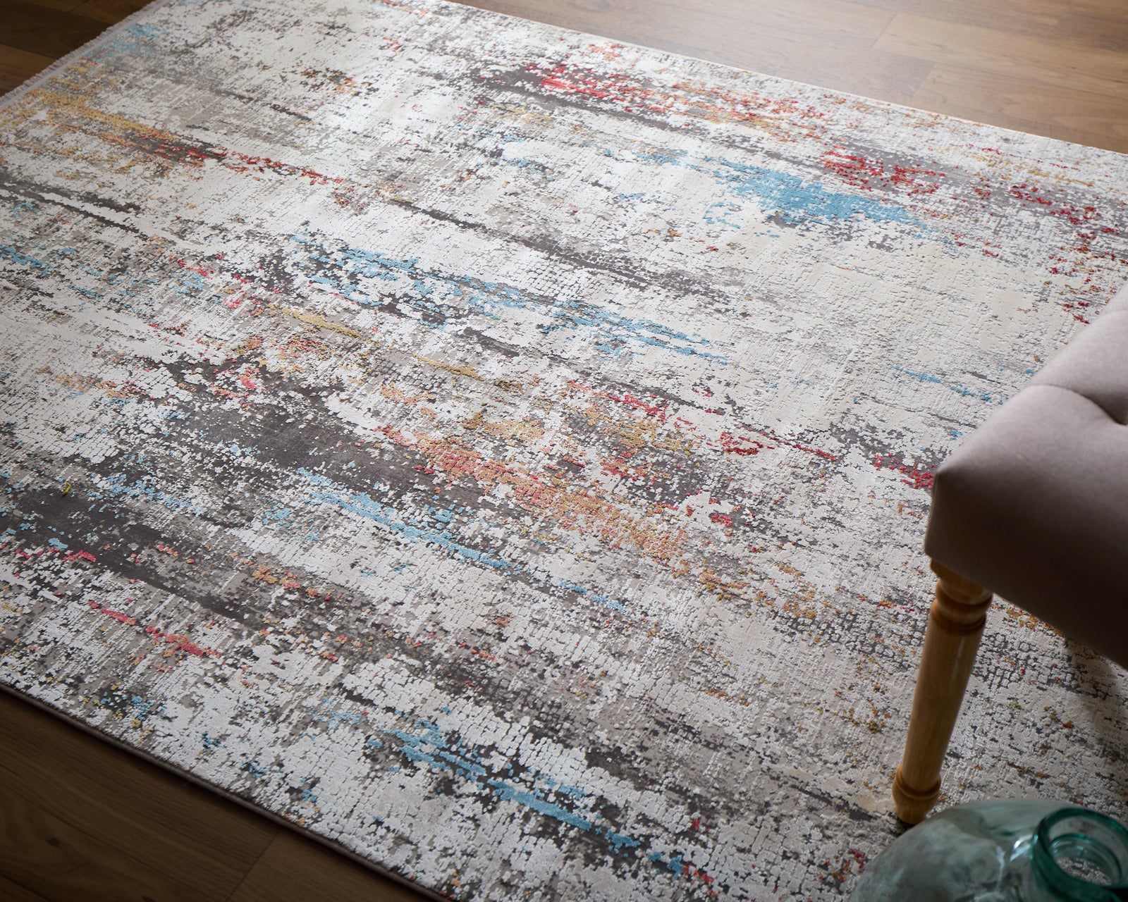 Cadiz Gray/Red/Blue 3903F