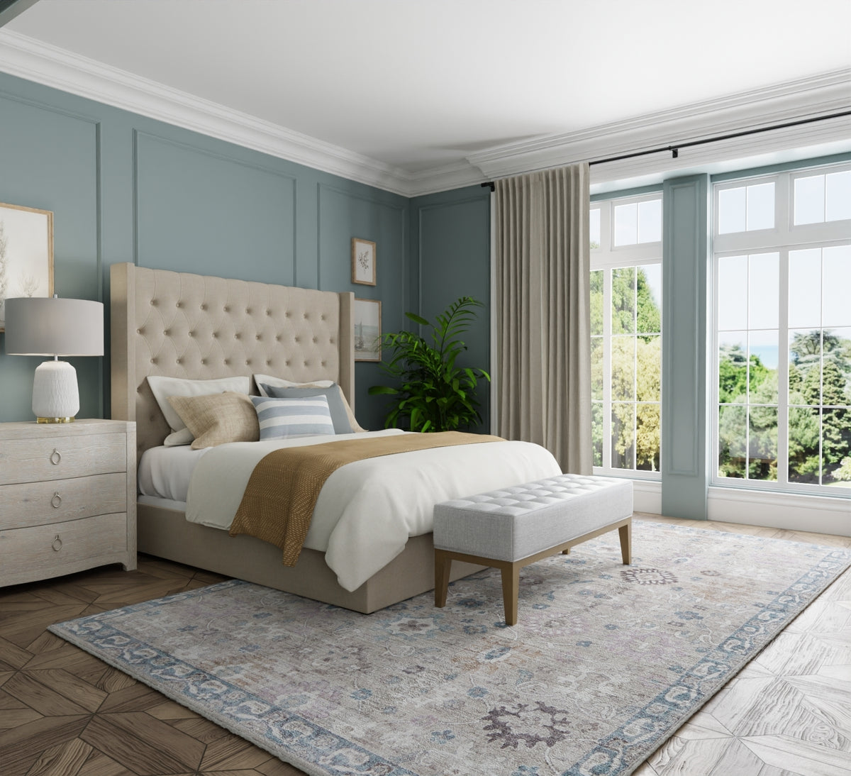 Dartmouth Gray/Blue/Taupe 39QLF