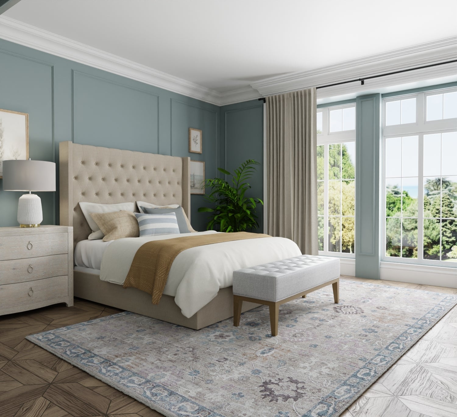 Dartmouth Gray/Blue/Taupe 39QLF