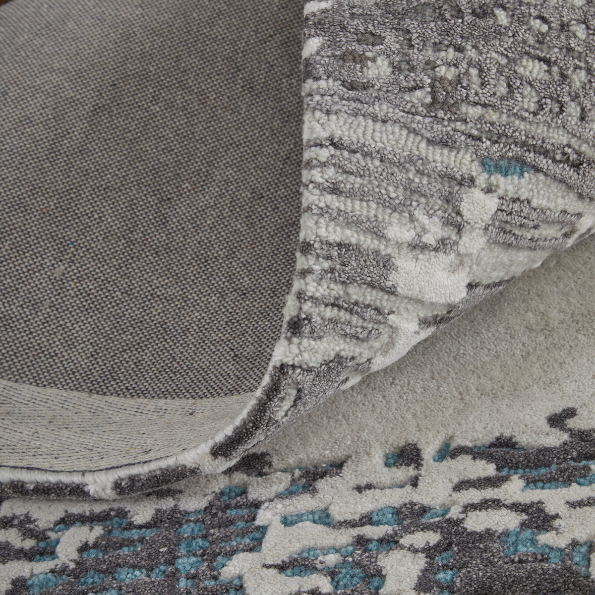 Zarah Ivory/Gray/Blue 8917F