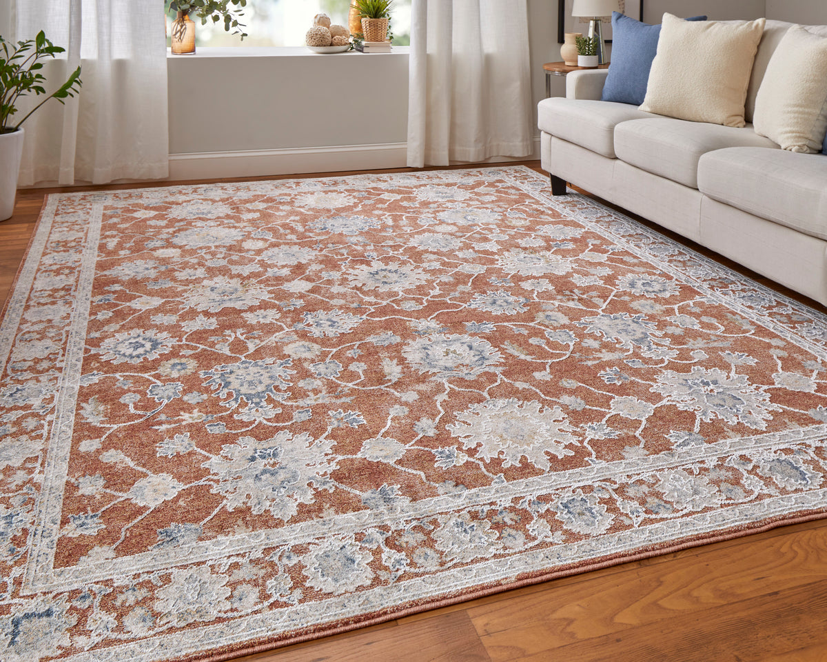 Pasha Red/Ivory/Blue 39M7F