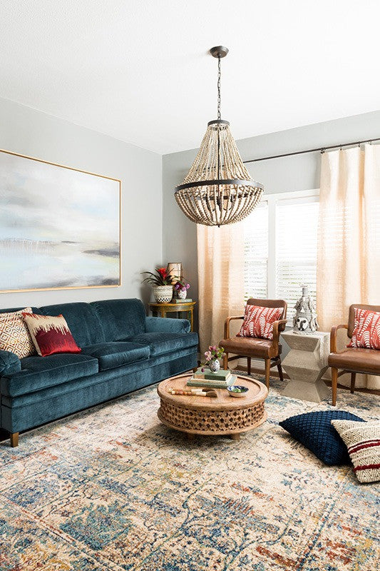 Anastasia 07 Sand Lt. Blue Room