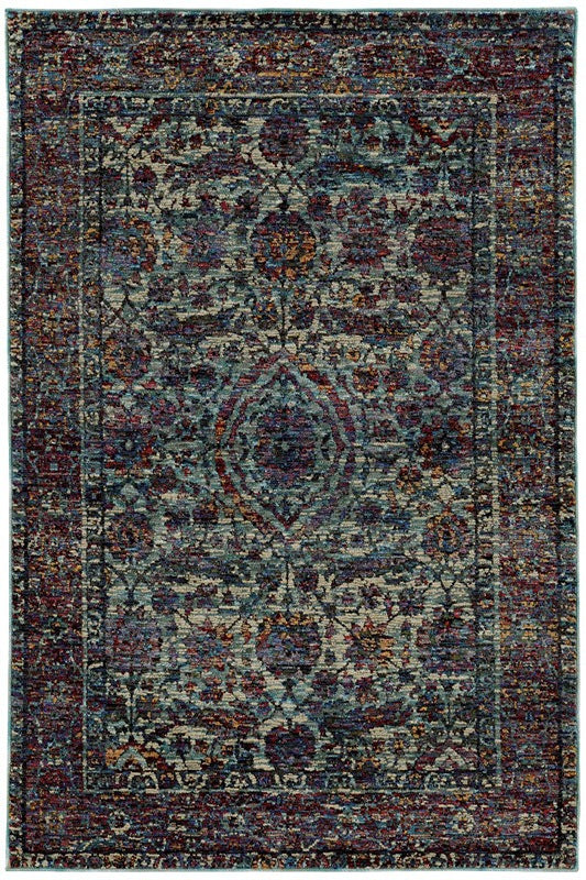 Andorra 6846B Blue / Purple