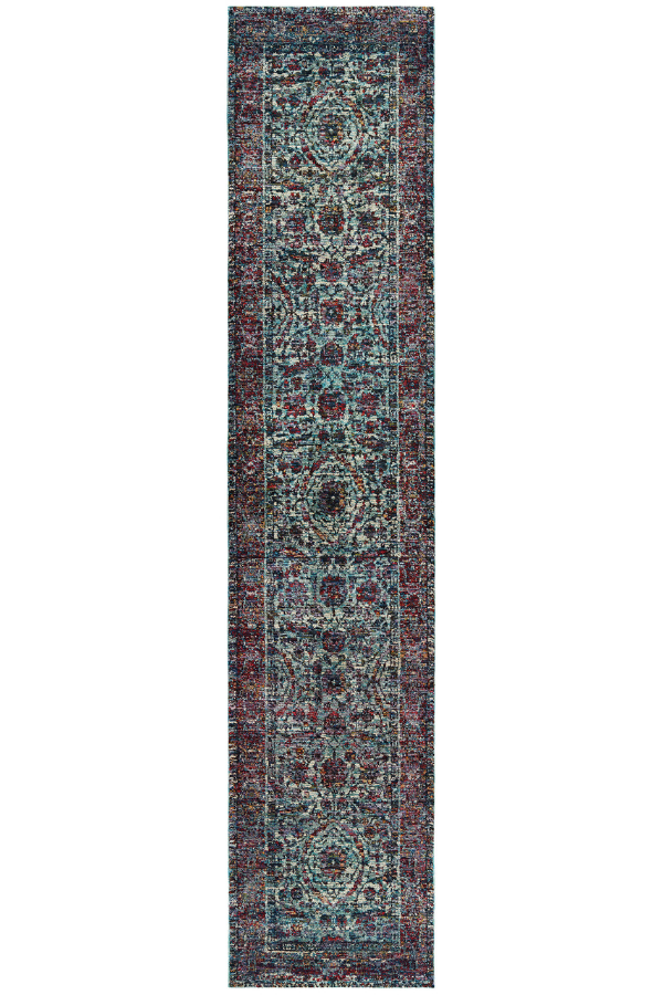 Andorra 6846B Blue / Purple