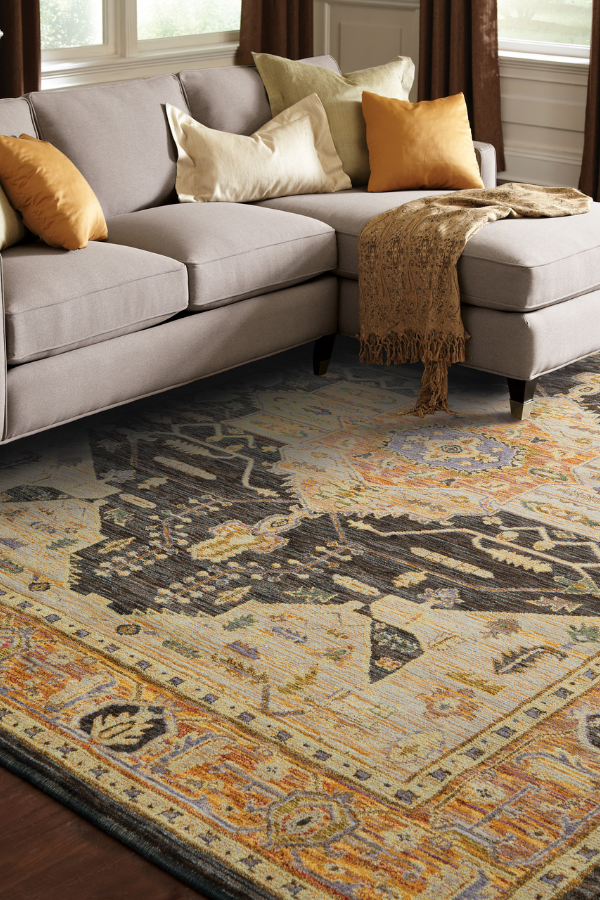 Andorra 7138B Gold / Grey