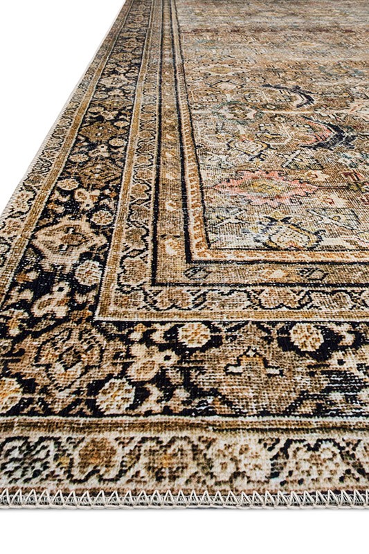 Frances Fra-03 Olive / Charcoal corner