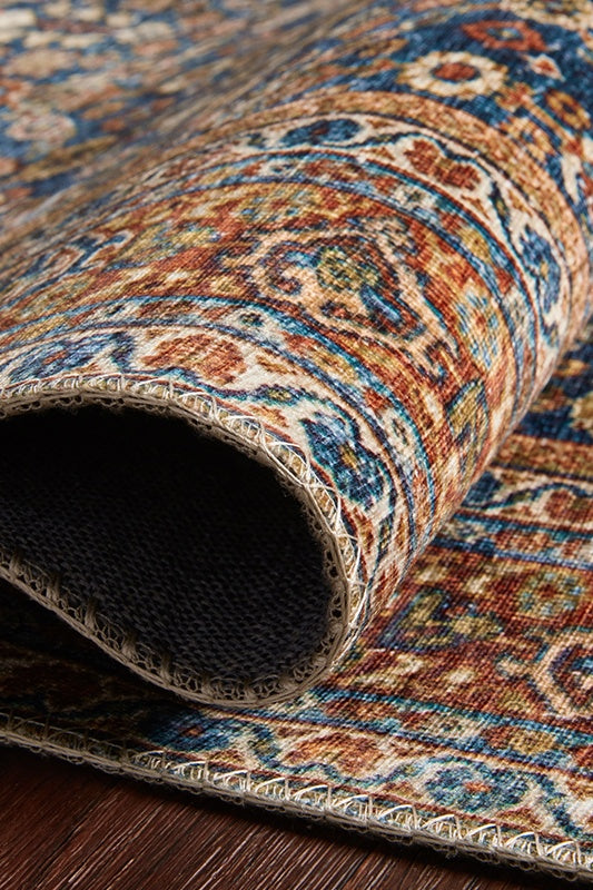 Frances Fra-09 Cobalt Blue / Spice corner