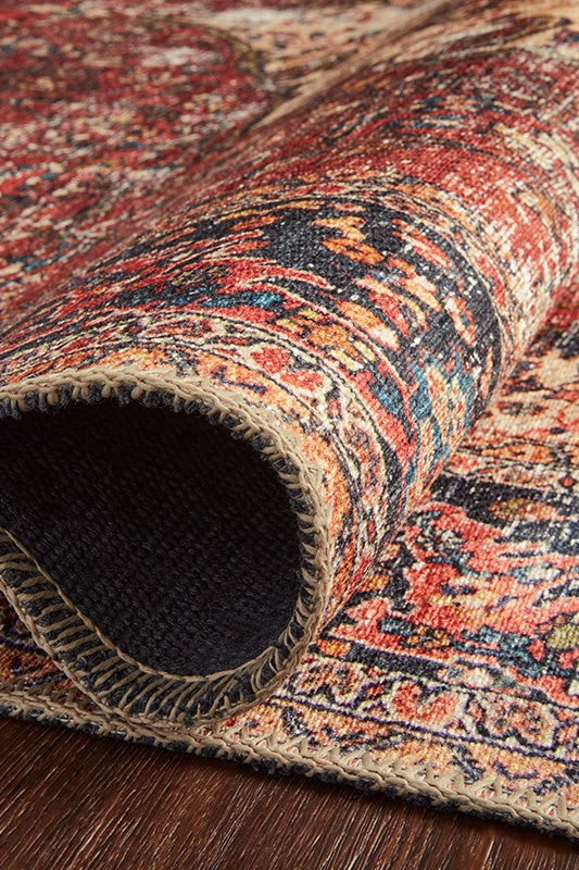 Loren LQ-07 Red/Navy corner