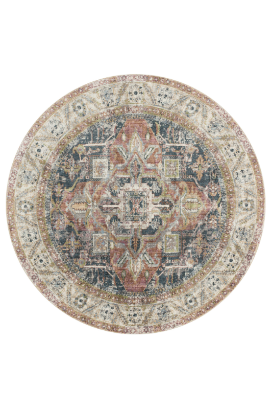 Anastasia 23 Ivory/ Multi Round