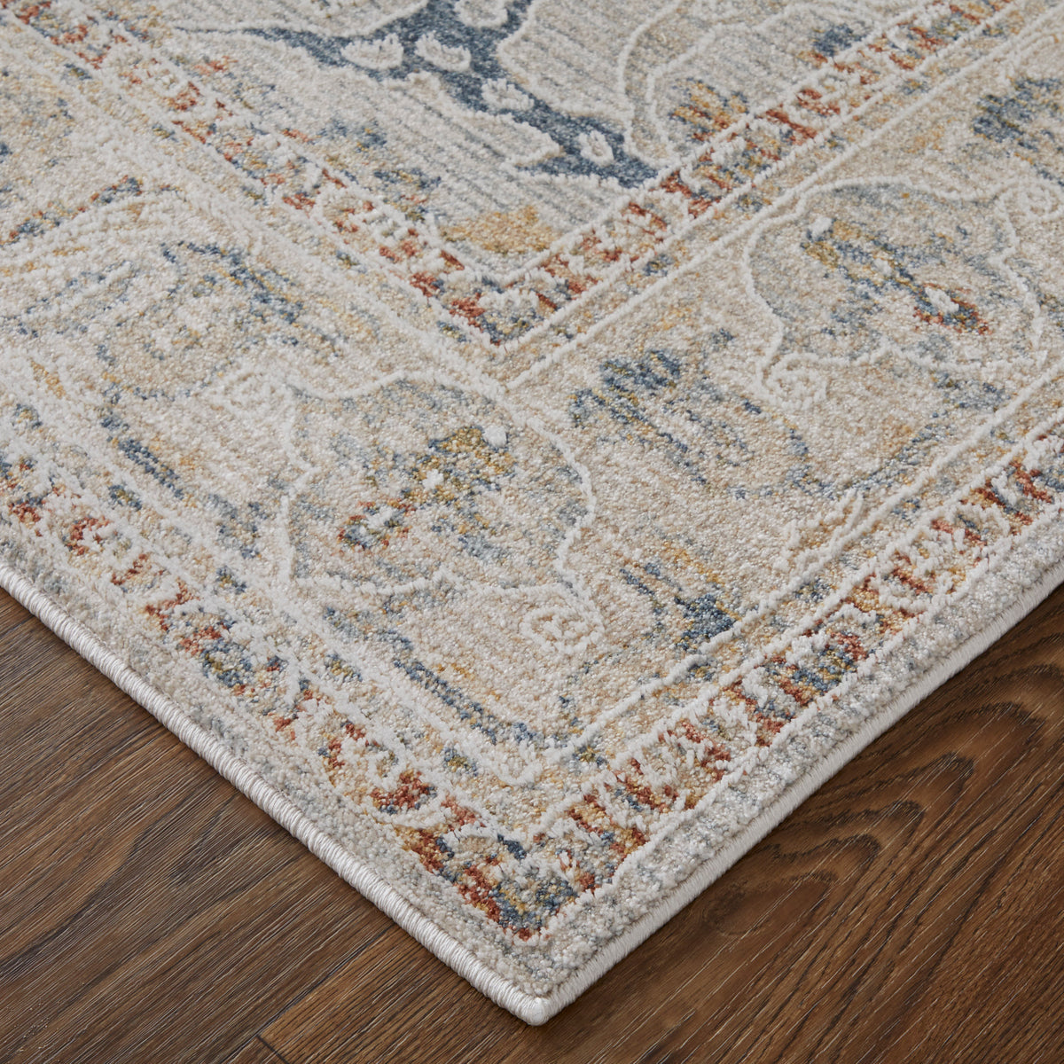 Pasha Ivory/Blue/Taupe 39M4F