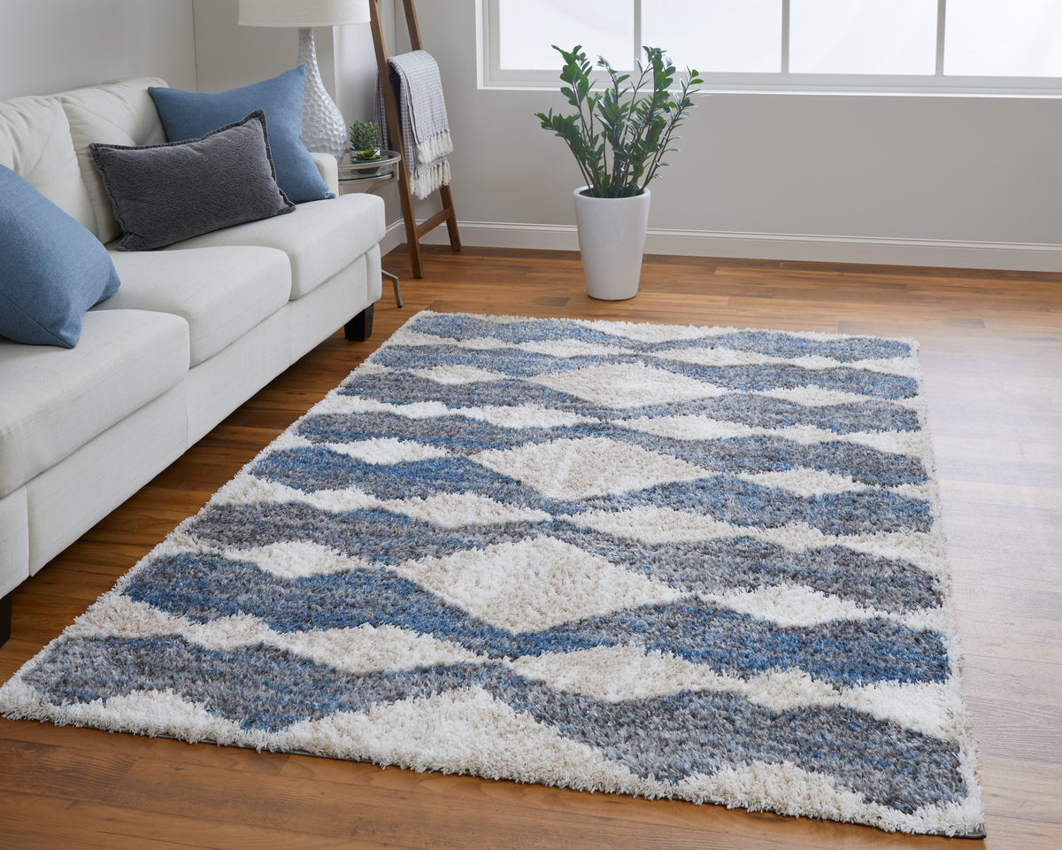 Mynka Ivory/Gray/Blue 39IFF