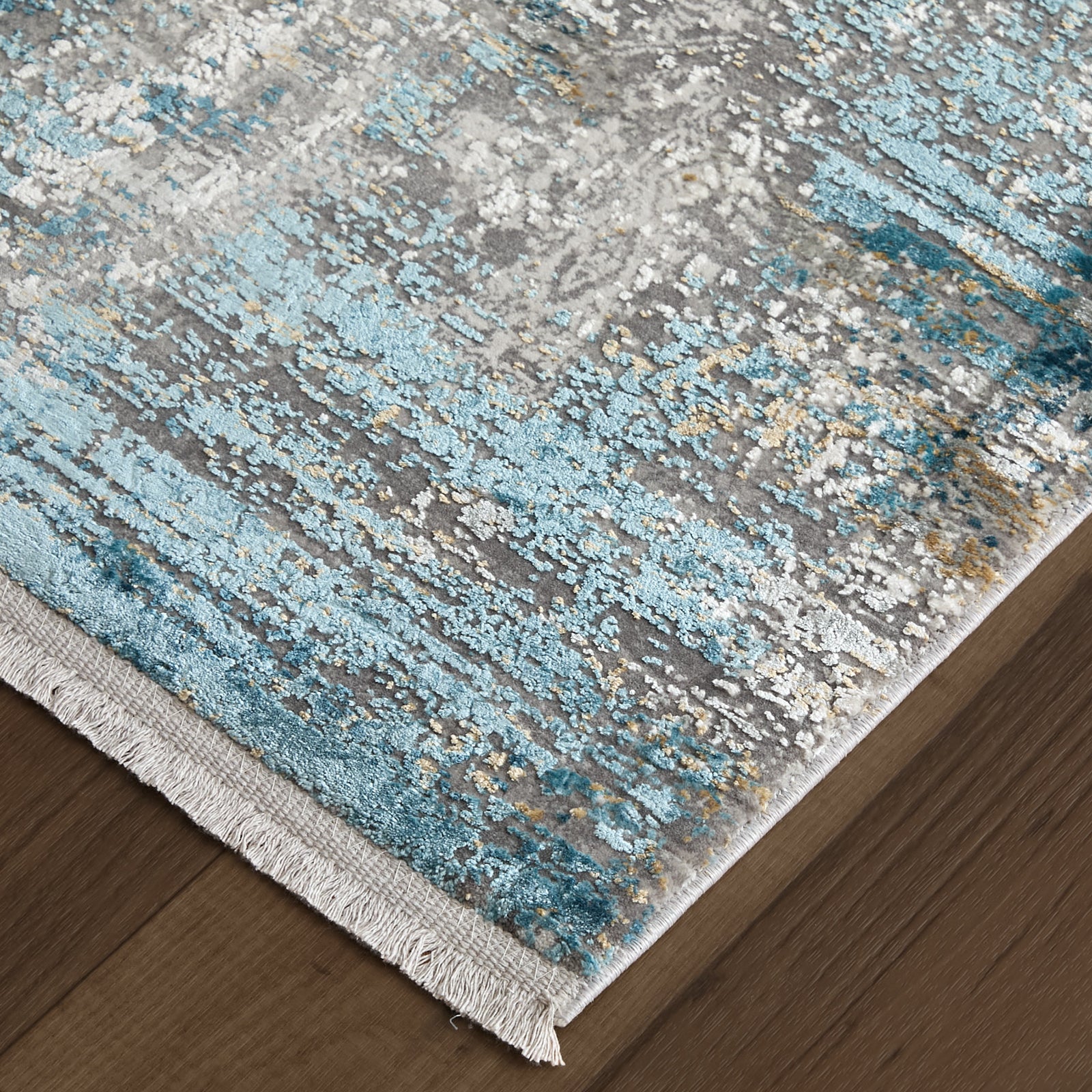 Cadiz Ivory/Blue/Gold 3889F