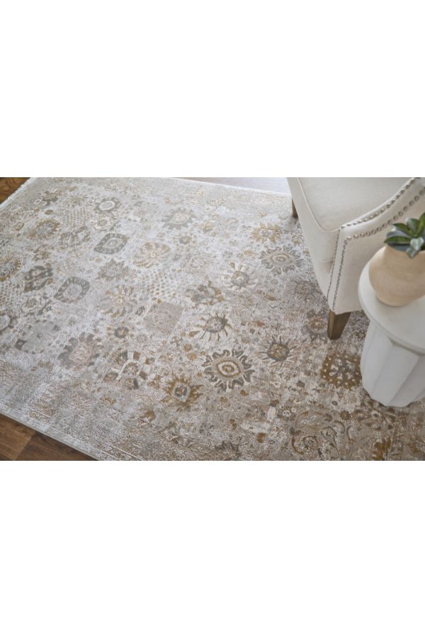Cadiz Ivory/Gray/Gold 39T0F