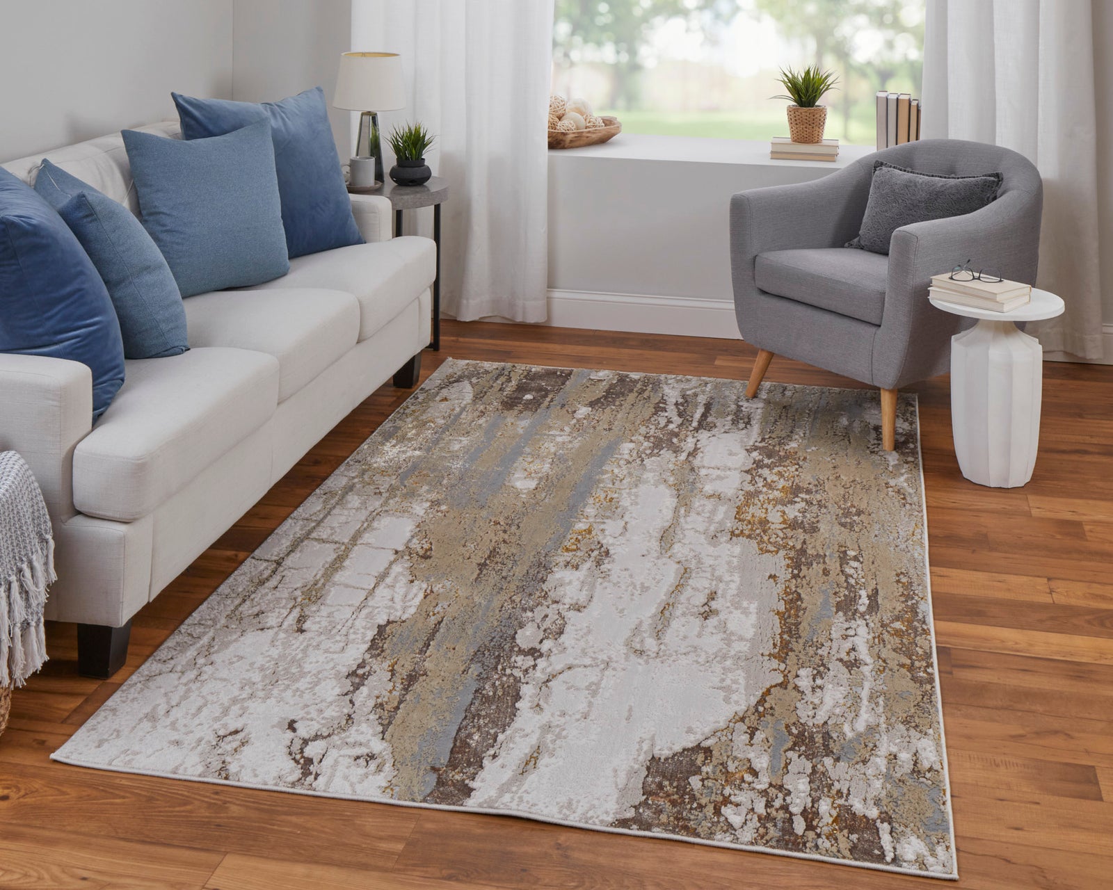 Aura Ivory/Gold/Brown 39LMF