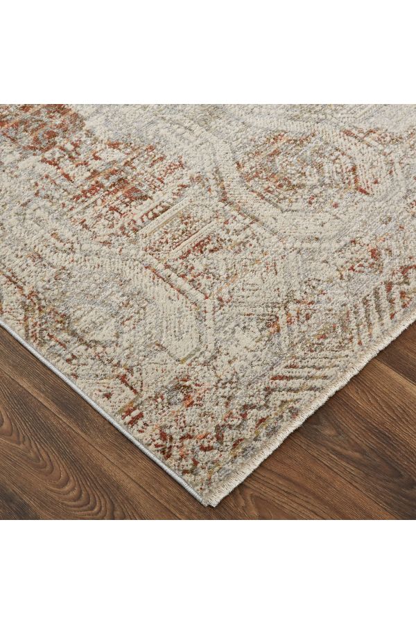 Kaia Tan/Ivory/Orange 39GKF