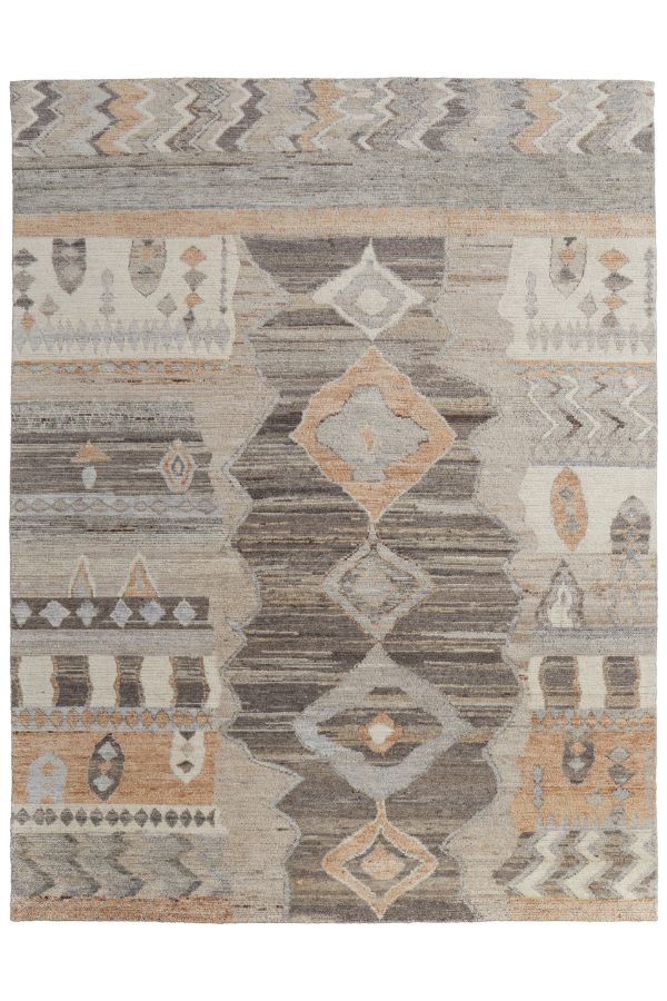 Kasbah Ivory/Gray/Orange 69FZF