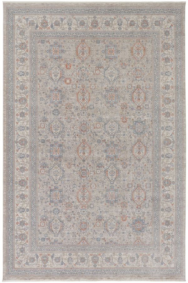 Marquette Taupe/Silver/Blue 3761F
