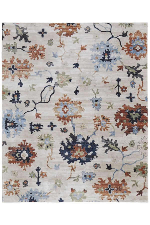 Melrose Ivory/Red/Blue 39P1F