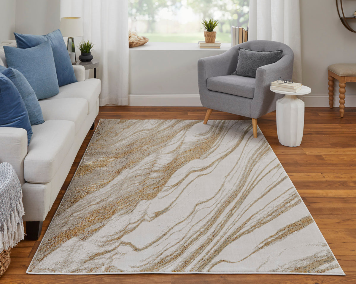 Aura Ivory/Taupe/Gold 39LLF