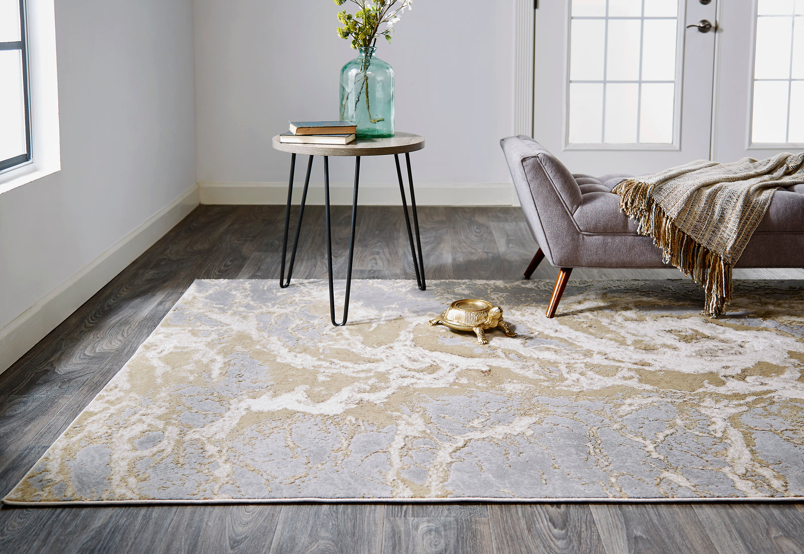 Aura Ivory/Silver/Gold 3563F