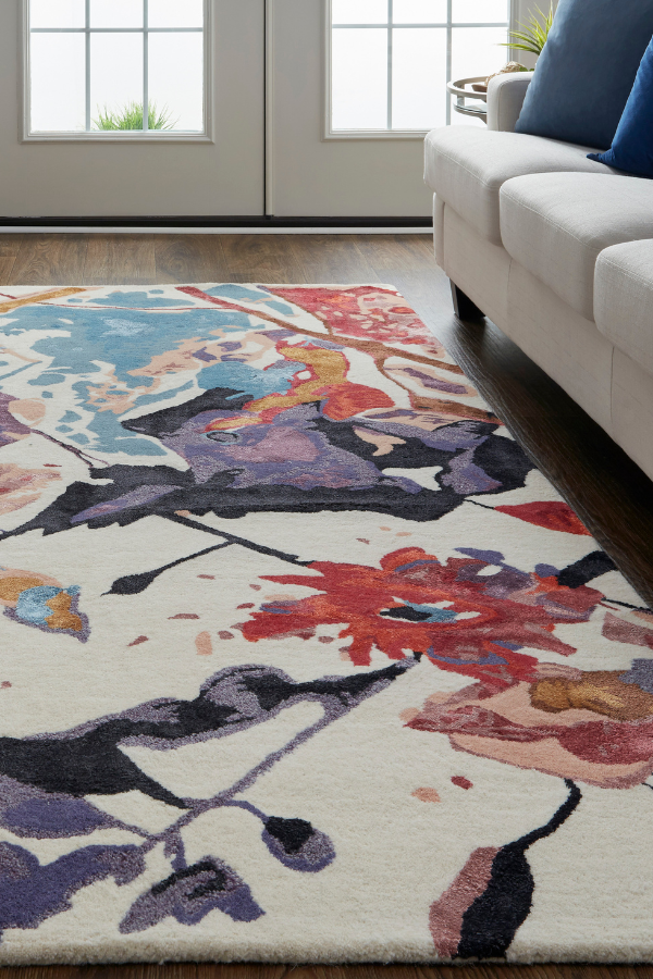 Taylor Red / Multi 8863F