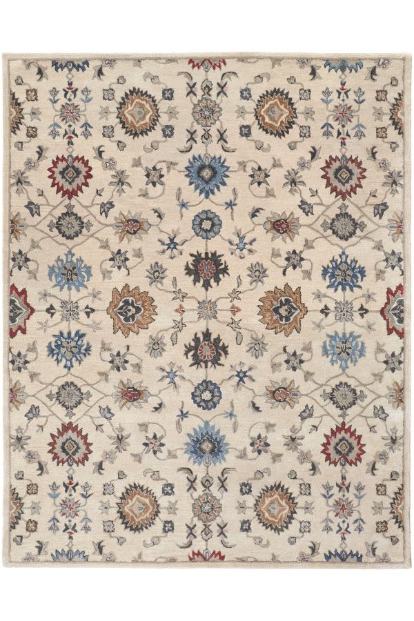 Rylan Ivory/Blue/Tan 8641F