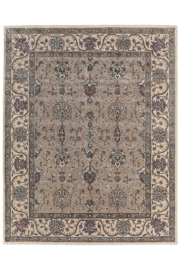 Rylan Taupe/Ivory/Blue 8640F