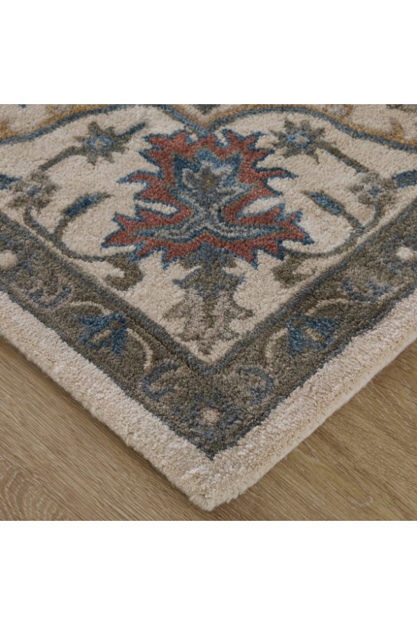Rylan Taupe/Ivory/Blue 8640F