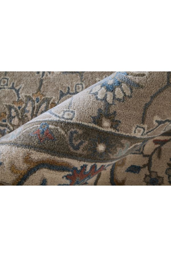Rylan Taupe/Ivory/Blue 8640F