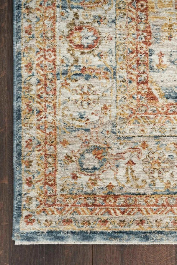 Sahar SHR06 Ivory / Blue