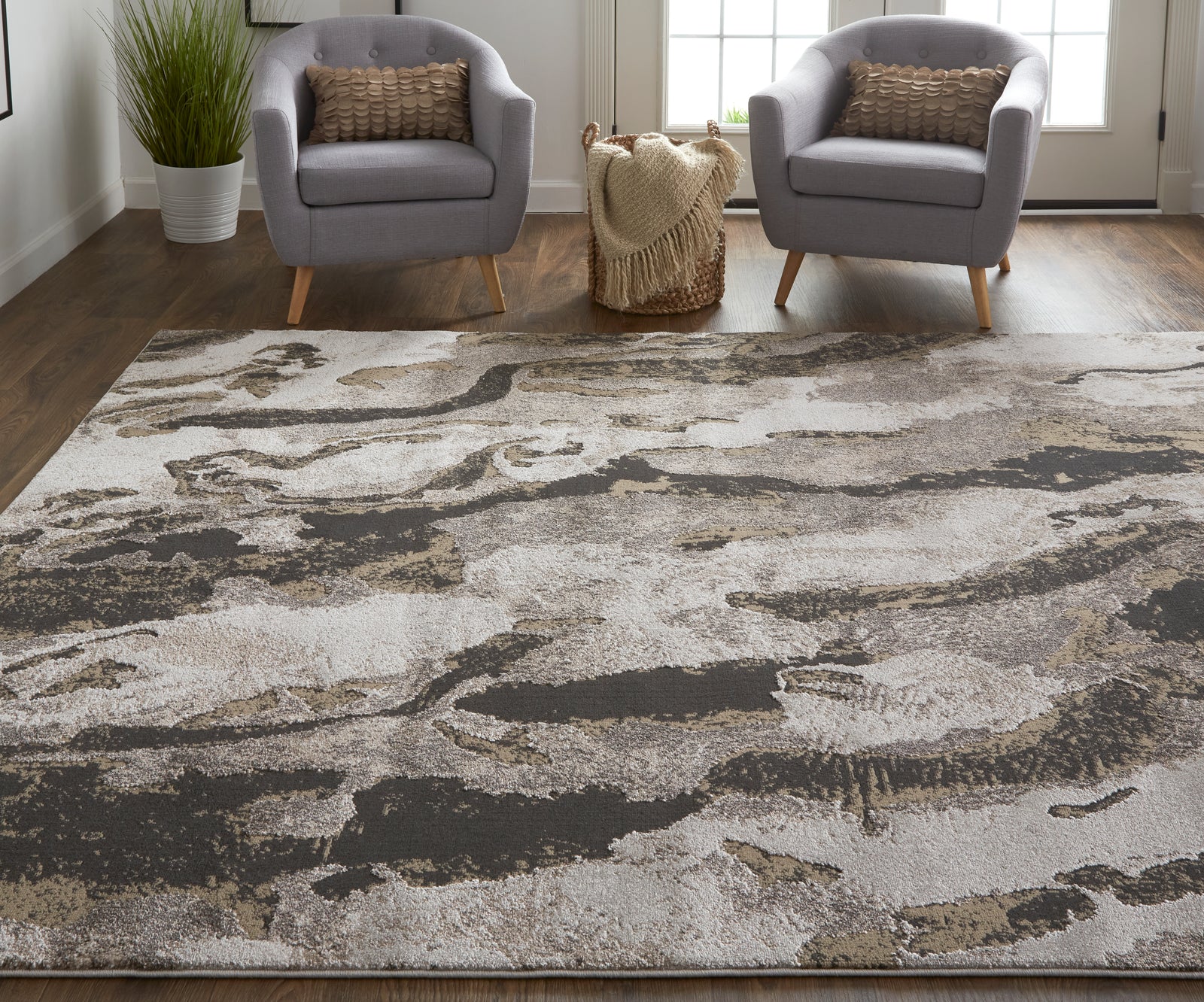 Vancouver Ivory/Brown/Taupe 39FGF