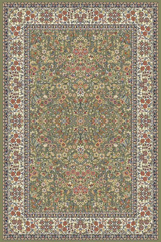 Ancient Garden 57078-4444 Green/Ivory