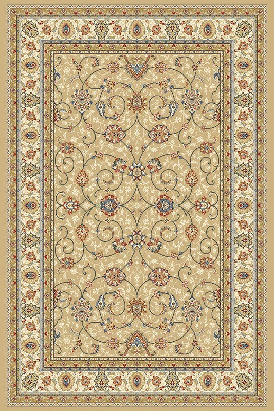 Ancient Garden 57120-2464 Lt Gold/Ivory