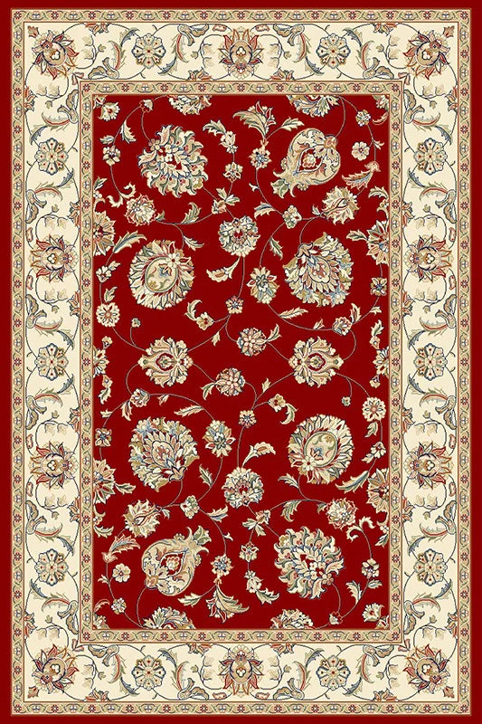 Ancient Garden 57365-1464 Red/Ivory