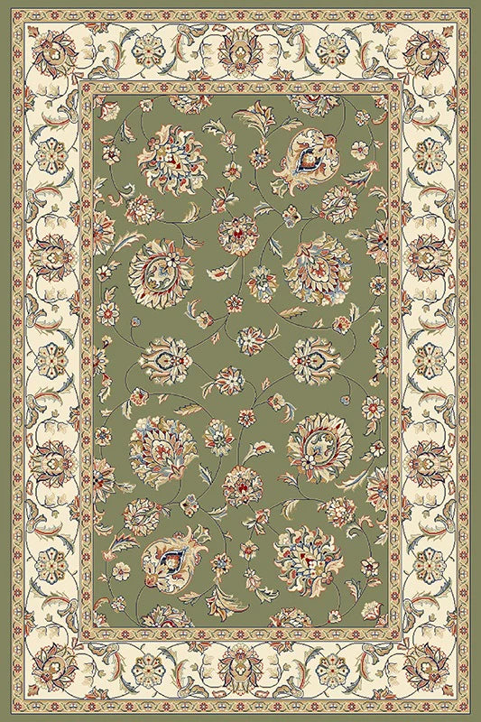 Ancient Garden 57365-4464 Green/Ivory