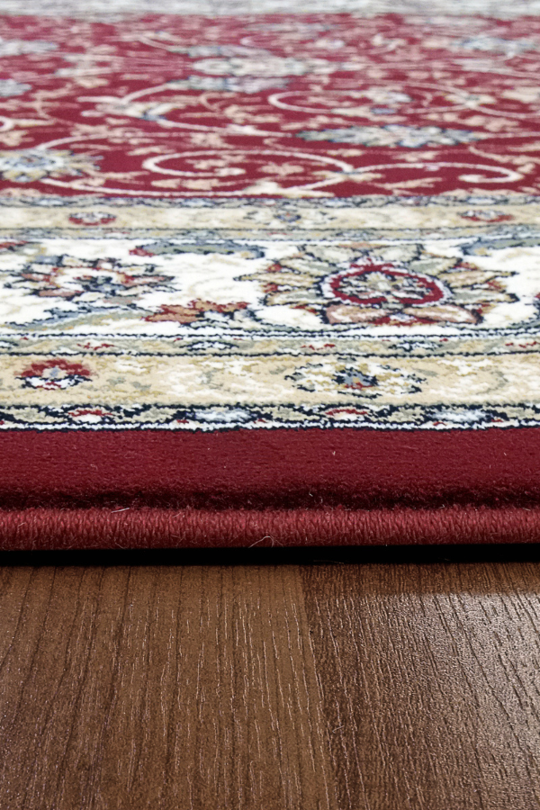 Ancient Garden 57120-1464 Red/Ivory