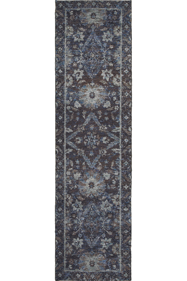 Andorra 7124A Navy/ Blue Runner