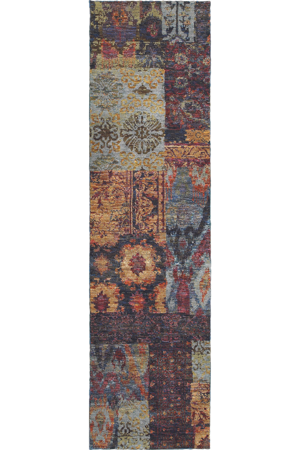 Andorra 7137A Multi/ Blue Runner