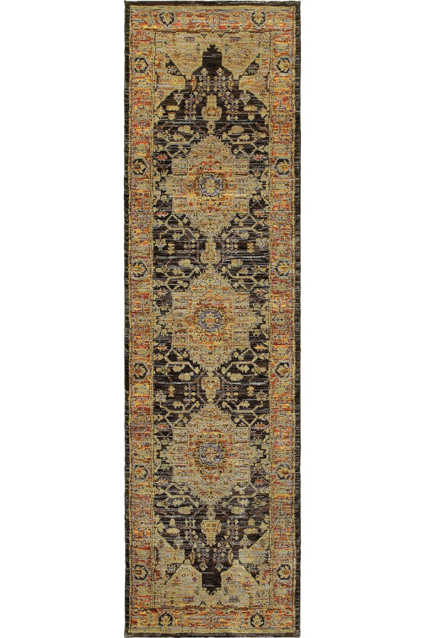 Andorra 7138B Gold/ Grey Runner