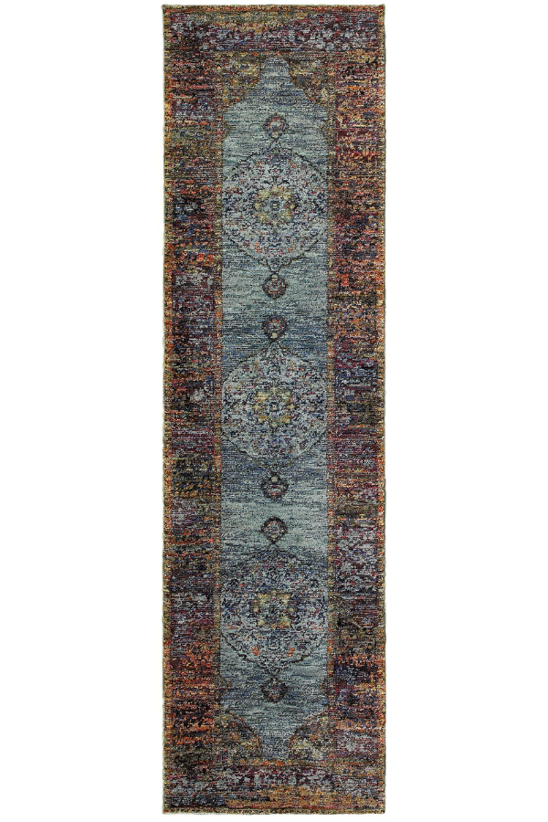 Andorra 7139A Blue/ Multi Runner