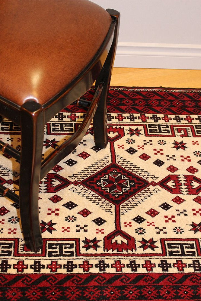 Balouch Turkman Tribal Rug TAN80022071 Iran