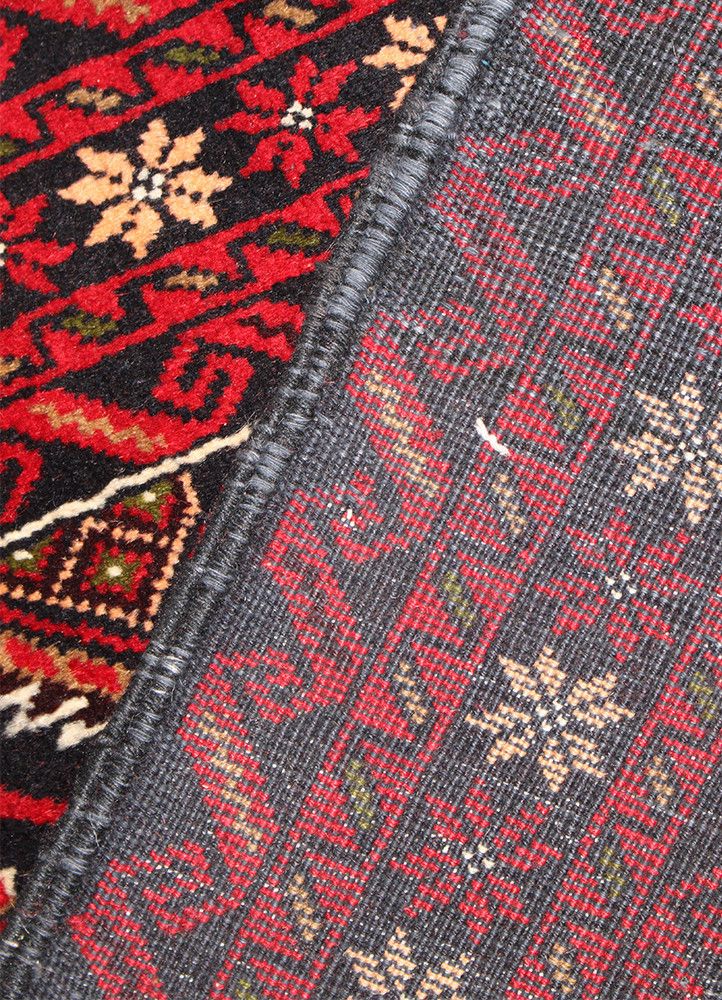 Balouch Turkman Tribal Rug TAN80026488 Iran
