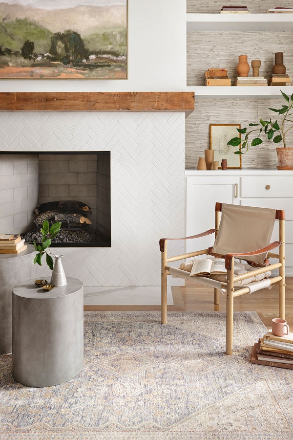 Carlisle Car-03 Blue / Ivory Lifestyle