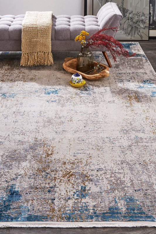 Castle Ivory / Blue 3889F