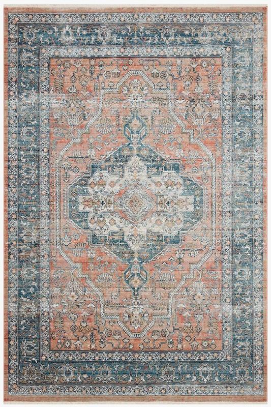 Magnolia Home Elise 01 Coral/Blue