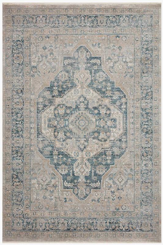 Magnolia Home Elise 01 Neutral/Blue