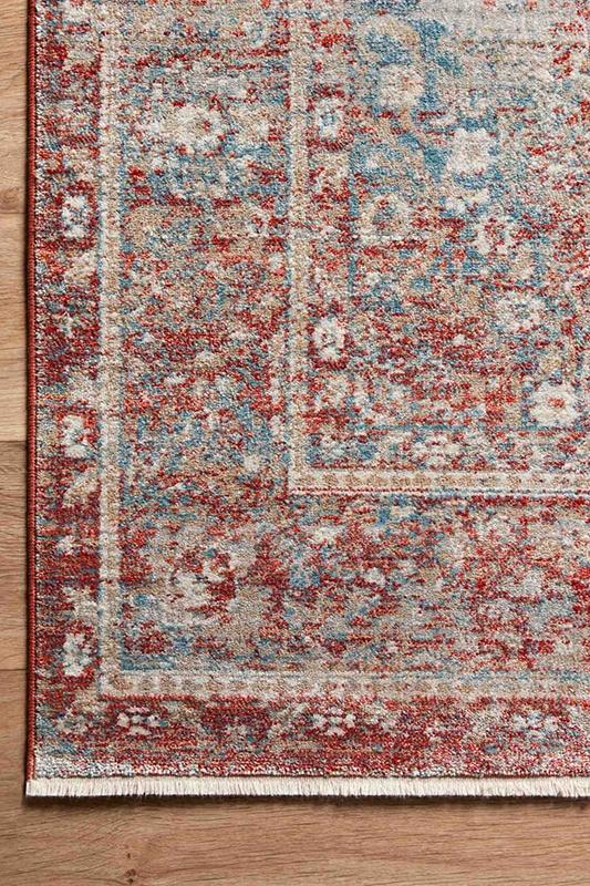 Magnolia Home Elise 04 Sky/Red Corner